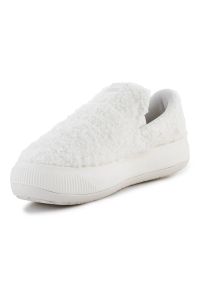 Buty Puma Suede Mayu Slip-on Teddy W 384887 02 białe. Okazja: na co dzień. Zapięcie: bez zapięcia. Kolor: biały. Materiał: materiał, zamsz, syntetyk, guma. Szerokość cholewki: normalna. Model: Puma Suede #2