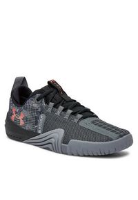 Under Armour Buty na siłownię Ua Tribase Reign 6 Q1 3027352-400 Szary. Kolor: szary. Sport: fitness #6