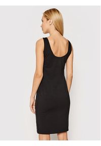 DKNY Sport Sukienka codzienna DP1D4465 Czarny Slim Fit. Okazja: na co dzień. Kolor: czarny. Materiał: bawełna. Typ sukienki: sportowe, proste. Styl: casual, sportowy #2