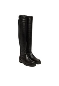 Stuart Weitzman Muszkieterki Celia SM396 Czarny. Kolor: czarny. Materiał: skóra #5