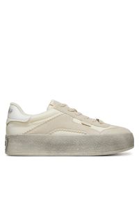 Buffalo Sneakersy Cajo 1636441 Écru. Materiał: materiał