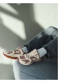 New Balance Sneakersy U530SUA Beżowy. Kolor: beżowy. Materiał: zamsz, skóra