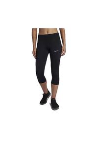 Spodnie treningowe damskie Nike Essential. Kolor: czarny. Sport: fitness