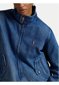 Polo Ralph Lauren Kurtka jeansowa 211971227001 Niebieski Relaxed Fit. Typ kołnierza: polo. Kolor: niebieski. Materiał: bawełna #4