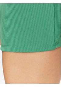 Tommy Jeans Spódnica mini Badge DW0DW15389 Zielony Slim Fit. Kolor: zielony. Materiał: syntetyk #3