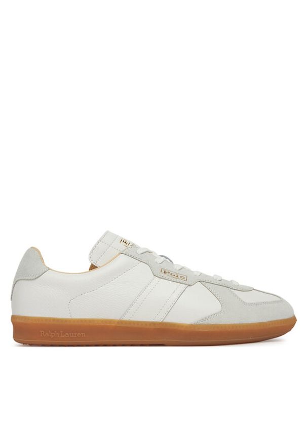 Polo Ralph Lauren Sneakersy Field Court 100 809967531001 Biały. Kolor: biały. Materiał: skóra