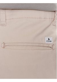 Jack & Jones Szorty materiałowe 12182549 Szary Regular Fit. Kolor: szary. Materiał: bawełna #3