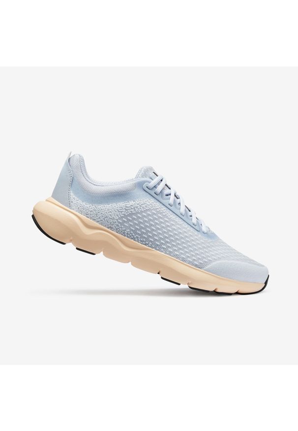 KALENJI - Buty do biegania damskie Kalenji Jogflow 500.1. Kolor: beżowy, różowy, niebieski, szary, wielokolorowy. Materiał: mesh, materiał. Szerokość cholewki: normalna