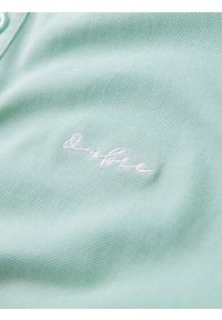 Ombre Clothing - Koszulka polo z bawełnianej dzianiny pique – miętowa V1 - Rozmiar: L. Okazja: na co dzień. Typ kołnierza: polo. Kolor: miętowy. Materiał: bawełna, dzianina. Długość rękawa: krótki rękaw. Długość: krótkie. Wzór: haft. Styl: casual, elegancki #10