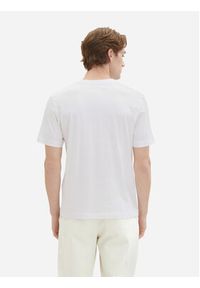 Tom Tailor Komplet 2 t-shirtów 1037741 Biały Regular Fit. Kolor: biały. Materiał: bawełna #11