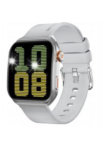 NoName - Smartwatch Smartwatch Weofly Edge 2 srebrny. Rodzaj zegarka: smartwatch. Kolor: srebrny #1