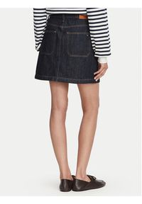TOMMY HILFIGER - Tommy Hilfiger Spódnica jeansowa WW0WW50008 Granatowy Regular Fit. Kolor: niebieski. Materiał: bawełna #2