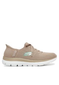 skechers - Skechers Sneakersy Summits-New Daily 150263/TPE Beżowy. Kolor: beżowy. Materiał: materiał