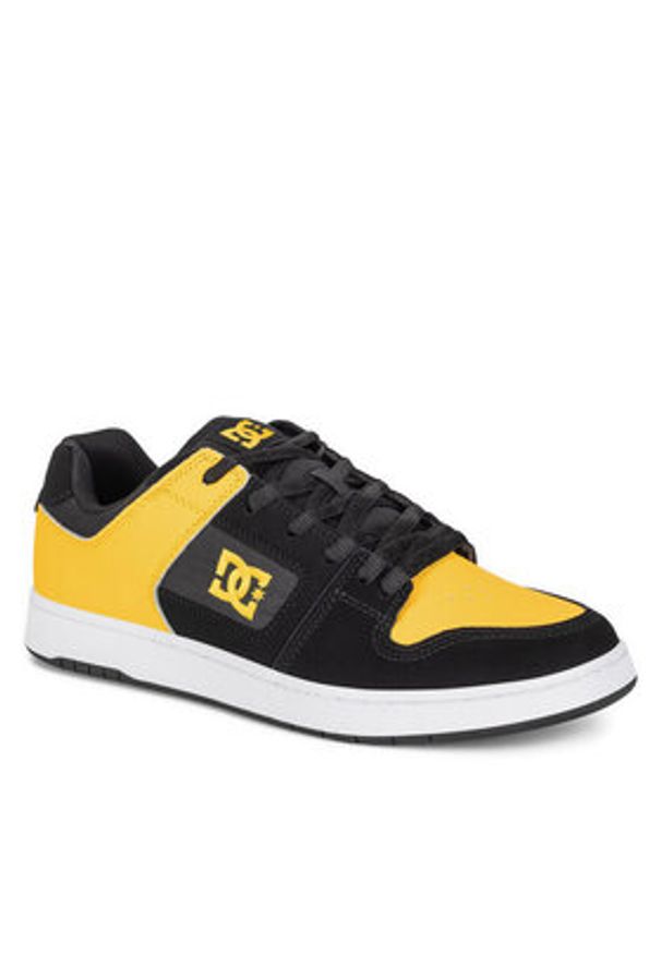 DC Shoes Sneakersy MANTECA 4 ADYS100765-BKY Czarny. Kolor: czarny. Materiał: skóra