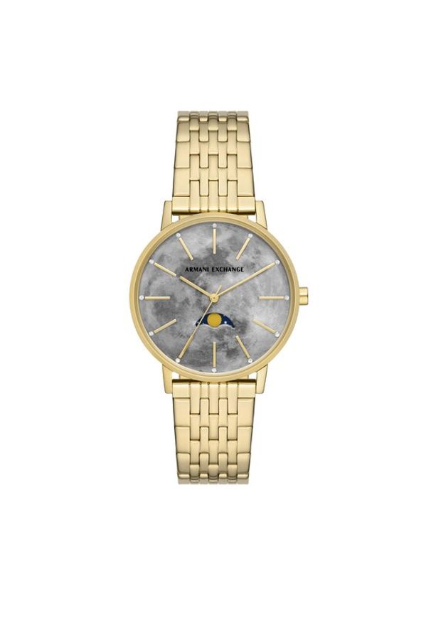 Armani Exchange Zegarek AX5586 Złoty. Kolor: złoty