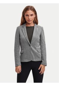 Vero Moda Marynarka Julia 10154123 Szary Regular Fit. Kolor: szary. Materiał: syntetyk, bawełna