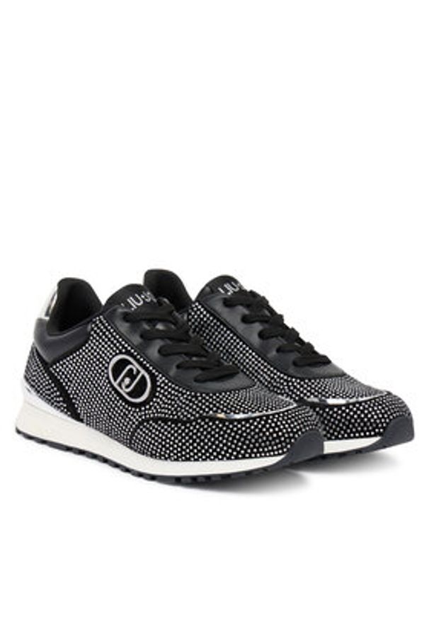 Liu Jo Sneakersy Low 01 BF5013 TX365 Czarny. Kolor: czarny. Materiał: skóra