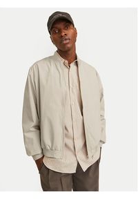Jack & Jones Kurtka bomber Echarge 12268608 Beżowy Regular Fit. Kolor: beżowy. Materiał: syntetyk #3