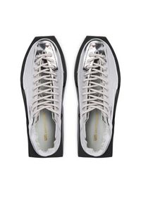 United Nude Sneakersy Mega Lacey 1099514116 Srebrny. Kolor: srebrny. Materiał: skóra #3