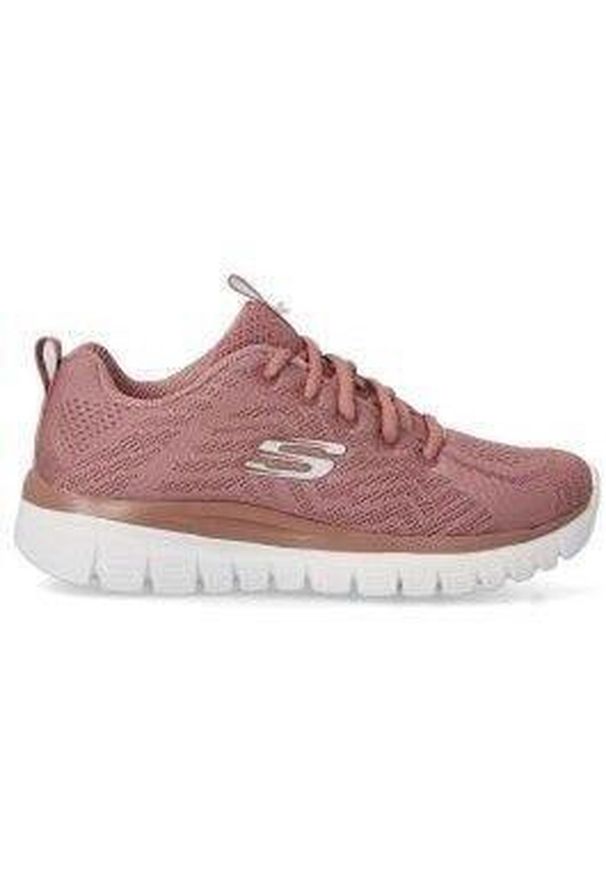 skechers - damskie>buty sneakers Damskie Skechers. Kolor: fioletowy