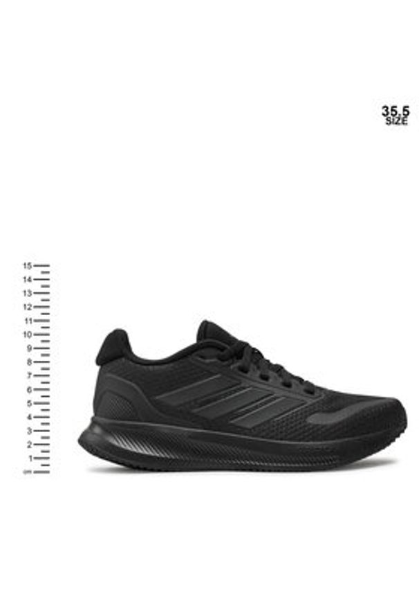 Adidas - adidas Sneakersy Runfalcon 5 J IE8586 Czarny. Kolor: czarny. Materiał: mesh, materiał