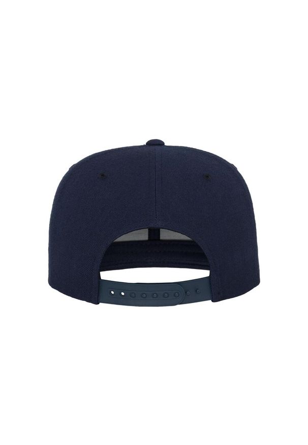 FLEXFIT - Klasyczna Czapka Snapback Dla Dorosłych Unisex. Kolor: niebieski. Styl: klasyczny