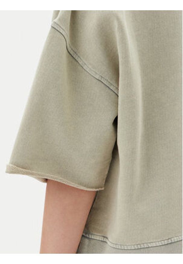 Noisy may - Noisy May Bluza Ciara 27034216 Beżowy Loose Fit. Kolor: beżowy. Materiał: bawełna