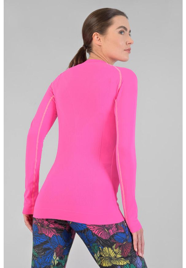 NESSI SPORTSWEAR - Koszulka z długim rękawem do biegania damska Nessi Sportswear Longsleeve Ultra. Kolor: różowy. Długość rękawa: długi rękaw. Długość: długie. Sport: bieganie