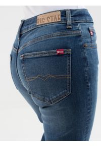 Big-Star - Spodnie jeans damskie Maggie 356. Okazja: na co dzień. Kolor: niebieski. Styl: casual, klasyczny #5