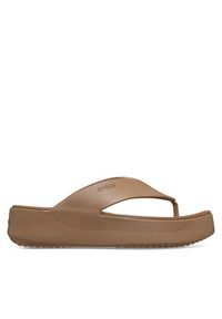 Crocs Japonki Getaway Platform Flip 209410 Brązowy. Kolor: brązowy. Obcas: na platformie #7