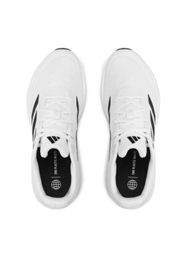 Adidas - adidas Buty do biegania RunFalcon 3 Sport Running Lace Shoes HP5844 Biały. Kolor: biały. Materiał: materiał, mesh. Sport: bieganie
