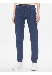 Calvin Klein Jeansy Mid Rise Slim - Mid Blue K20K206780 Niebieski Slim Fit. Kolor: niebieski #1