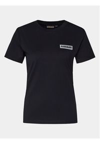 Napapijri T-Shirt Iaato NP0A4HWU Czarny Regular Fit. Kolor: czarny. Materiał: bawełna #3