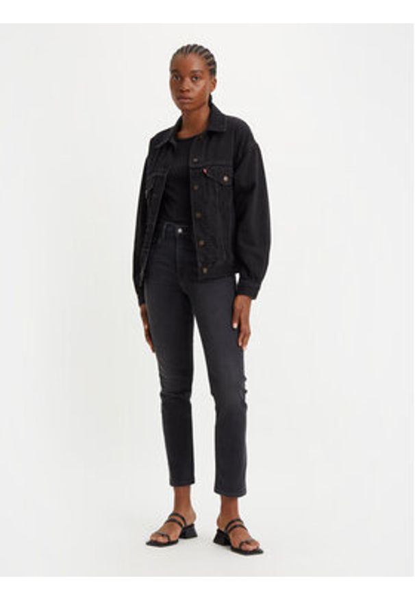 Levi's® Jeansy 724™ 188830199 Czarny Straight Fit. Kolor: czarny