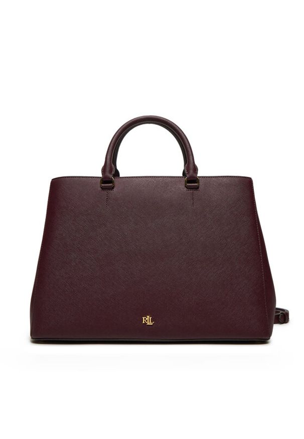 Lauren Ralph Lauren - LAUREN RALPH LAUREN Torebka 431898556032 Czarny. Kolor: czarny. Materiał: skórzane