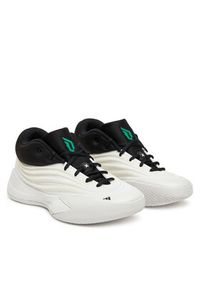 Adidas - adidas Buty do koszykówki Dame X JP6089 Biały. Kolor: biały. Materiał: materiał. Sport: koszykówka #5