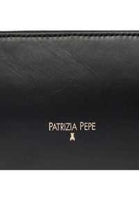 Patrizia Pepe Torebka 2B0073/L061-K103 Czarny. Kolor: czarny. Materiał: skórzane