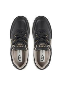 Liu Jo Sneakersy Me 04 BA5039 PX625 Czarny. Kolor: czarny. Materiał: skóra #5