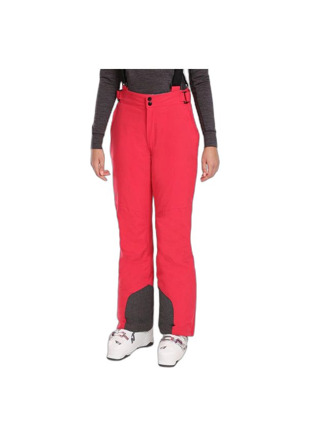 Spodnie narciarskie dla kobiet Kilpi Elare. Kolor: różowy. Sezon: zima. Sport: narciarstwo