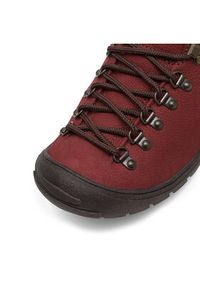 Lasocki Półbuty MB-UZI-01 Bordowy. Kolor: czerwony. Materiał: skóra #7