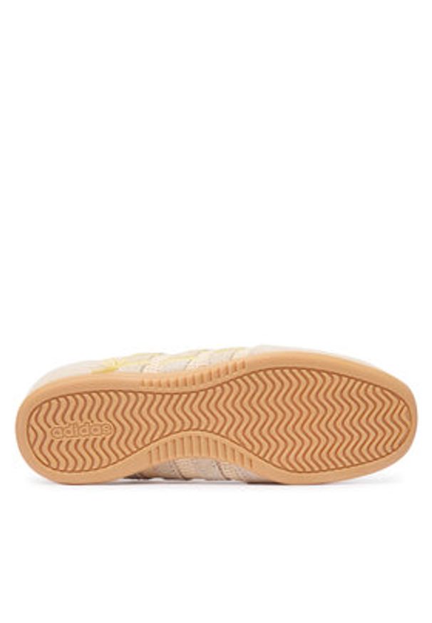 Adidas - adidas Baleriny Barreda Mary Jane KI3380 Beżowy. Kolor: beżowy. Materiał: skóra, zamsz