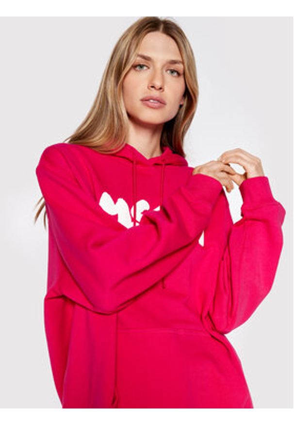 MSGM Bluza 3341MDM182 227799 Różowy Regular Fit. Kolor: różowy. Materiał: bawełna