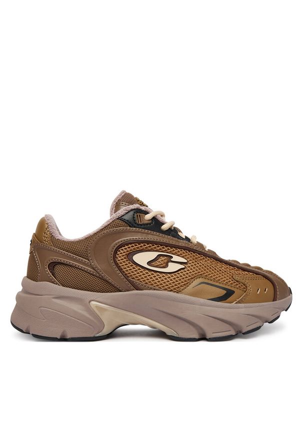 Sneakersy Coach. Kolor: brązowy