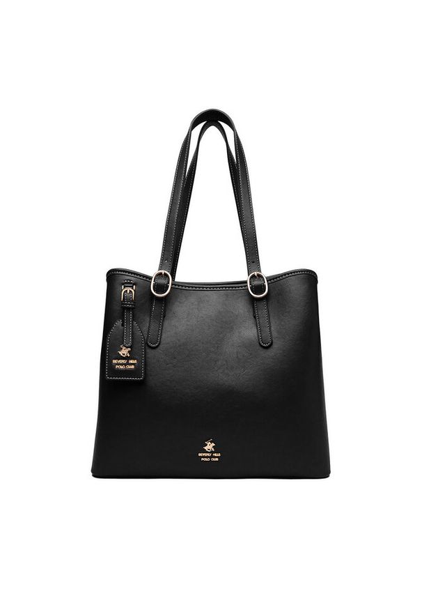Torebka Beverly Hills Polo Club. Kolor: czarny