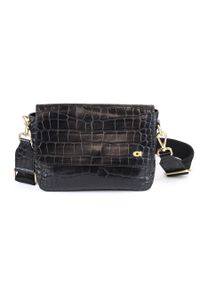 DAAG - Skórzana listonoszka damska czarna Daag ASTRA-S. Kolor: czarny. Materiał: skórzane. Styl: casual, klasyczny #1