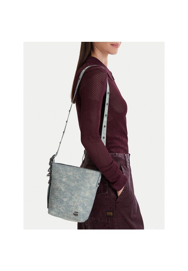 G-Star RAW - Torebka G-Star Raw. Kolor: niebieski