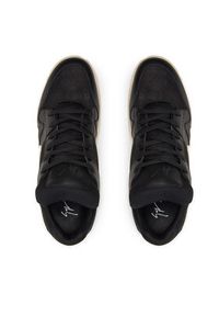 Giuseppe Zanotti Sneakersy RM40037 Czarny. Kolor: czarny. Materiał: skóra