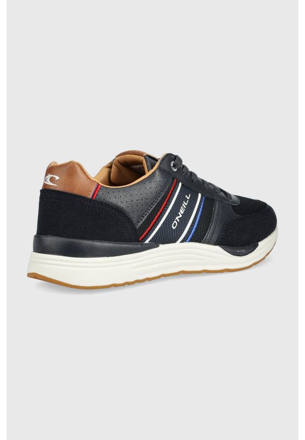 O'Neill sneakersy kolor granatowy. Nosek buta: okrągły. Zapięcie: sznurówki. Kolor: niebieski. Materiał: guma. Obcas: na obcasie. Wysokość obcasa: niski