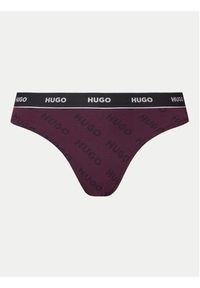 Hugo - HUGO Komplet stringów 50495870 Kolorowy. Materiał: bawełna. Wzór: kolorowy #6