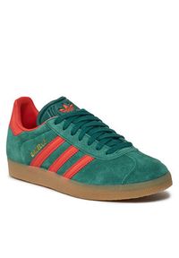 Adidas - adidas Sneakersy Gazelle IG6200 Zielony. Kolor: zielony. Materiał: zamsz, skóra. Model: Adidas Gazelle #5